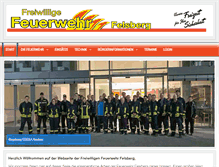 Tablet Screenshot of feuerwehr-felsberg.de